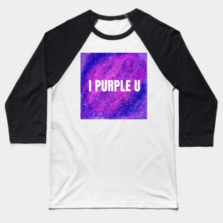 BTS I Purple U Universe Baseball T-Shirt